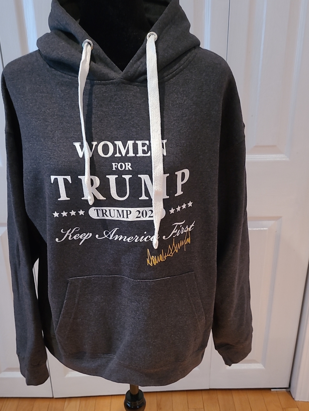 Women for Trump Dark Gray Hoodie